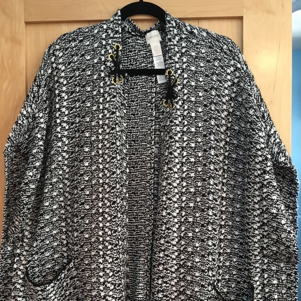 Poncho Style Sweater